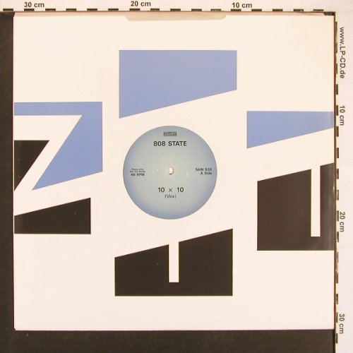 808 State: 10x10 *2 Vox / Beat, FLC, ZTT(SAM 933), ,  - 12inch - X9289 - 4,00 Euro