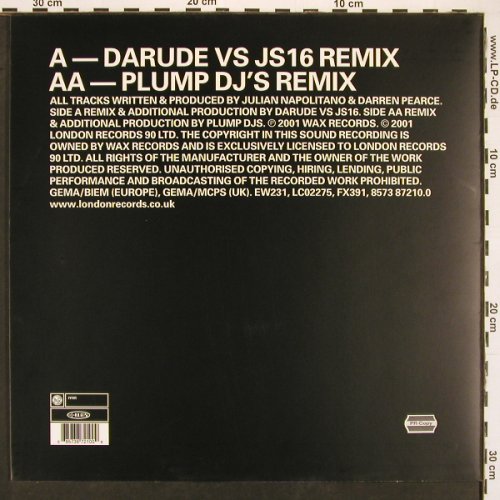 JDS: Nine Ways*2, ffrr (FX391), D, 2001 Typ: 12" Best.-Nr.: X9641 Preis: 5,00 Euro