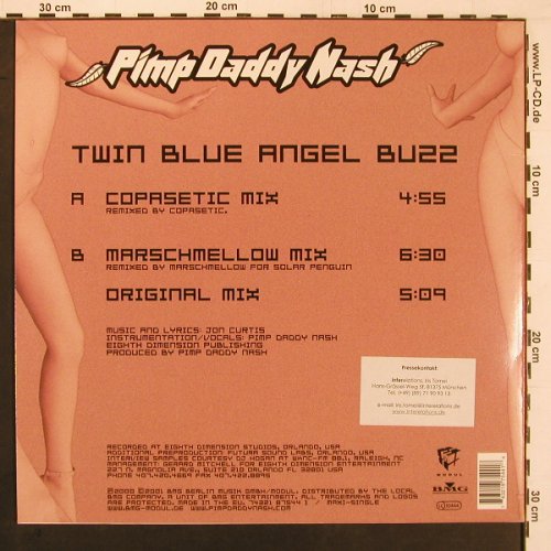 Pimp Daddy Nash: Twin Blue Angel Buzz*3, Modul(74321 87544 1), D, 2000 - 12inch - X9803 - 5,00 Euro