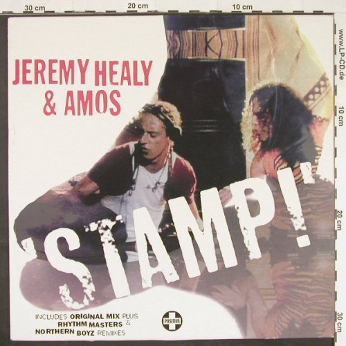 Healy,Jeremy & Amos: Stamp! (orig+rhythm+1), EMI (8 83276 6), UK, 1996 Typ: 12" Best.-Nr.: Y1497 Preis: 4,00 Euro