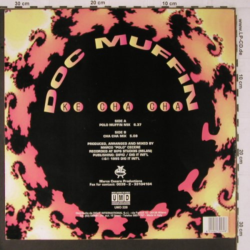Doc Muffin: Ke Cha Cha *2 (mix), Underground Music Dep. (UMD 228), I, 1995 Typ: 12" Best.-Nr.: Y1576 Preis: 5,00 Euro