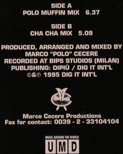 Doc Muffin: Ke Cha Cha *2 (mix), Underground Music Dep.(UMD 228), I, 1995 - 12inch - Y1576 - 5,00 Euro