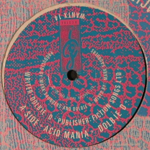 Dolbie D: Acid Mania*2 (Dolbie D / instr.), Desire (WANTX 14), UK, 1988 Typ: 12" Best.-Nr.: Y1729 Preis: 5,00 Euro