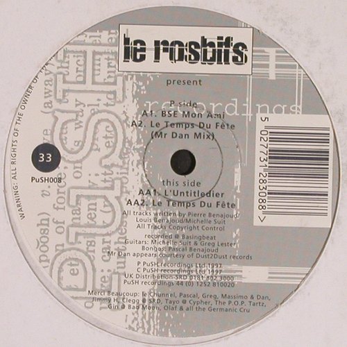 Le Rosbifs: BSE Mon Ami+3, Push (PuSH 008), UK, 1997 Typ: 12" Best.-Nr.: Y3458 Preis: 7,50 Euro