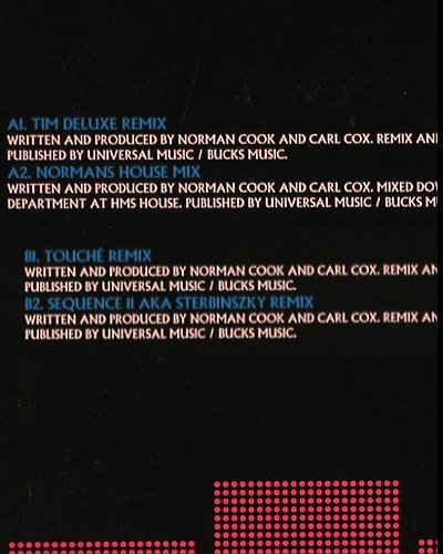 Cox,Carl: That's the Bass, with Norman Cook, 23RD Century Rec. (499.3017.130), , 2006 Typ: 12" Best.-Nr.: Y3766 Preis: 4,00 Euro