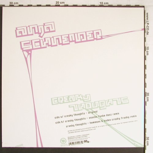 Schneider, Anja: Creaky thoughts*3, Play It Again Sam(556.4736.130), D, 2005 - 12inch - Y3778 - 5,00 Euro