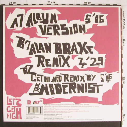 Diamond,Benjamin: Let'z get High *3, K7 (7176EP), F, 2005 Typ: 12" Best.-Nr.: Y3793 Preis: 4,00 Euro