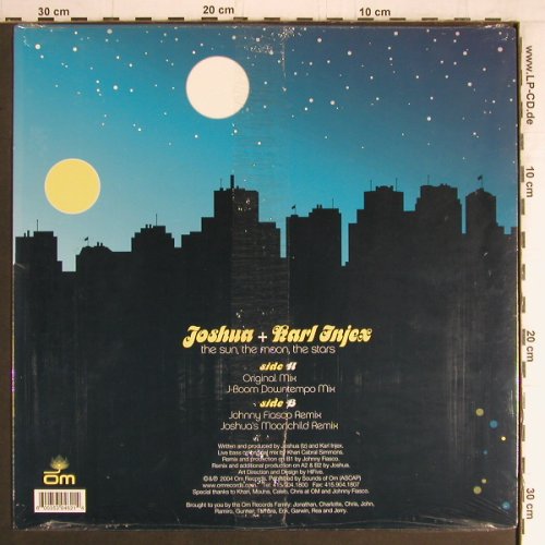 Joshua + Karl Injex: The Sun, the Moon,the Stars*4, OM Rec. (OM-162SV), US, FS-New, 2004 Typ: 12" Best.-Nr.: Y3802 Preis: 6,00 Euro
