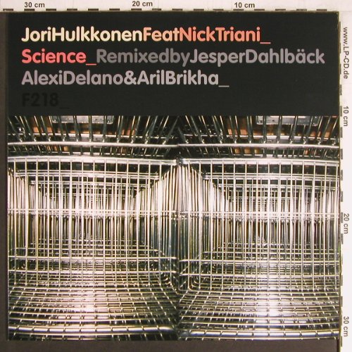 Hulkkonen,Jori f. Nick Triani: Science*4 , rmxs, F Communications (218), , 2005 Typ: 12" Best.-Nr.: Y3809 Preis: 5,00 Euro