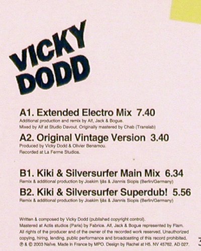 Dodd,Vicky: Did you here me? *4 , FS-New, Naive (NV 45762), F, 2003 Typ: 12" Best.-Nr.: Y3814 Preis: 5,00 Euro