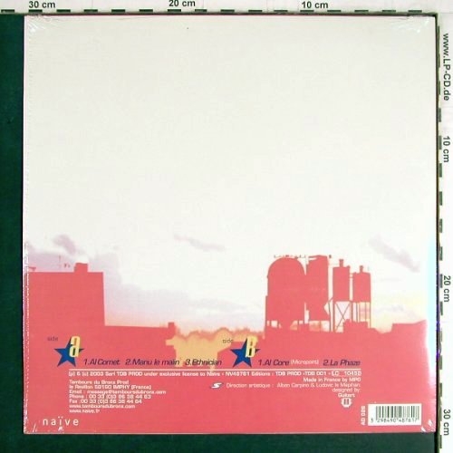 Les Tambours du Bronx: Stereo Stress, Remixes, FS-New, Naive (AD 026), F, 2003 Typ: 12" Best.-Nr.: Y3826 Preis: 7,50 Euro