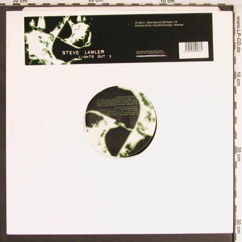 V.A.Steve Lawler: Lights Out 3 Pt.1, 4Tr. 33rpm, Global Underground(GULO003VIN), UK, 2005 - 12inch - Y3833 - 6,00 Euro