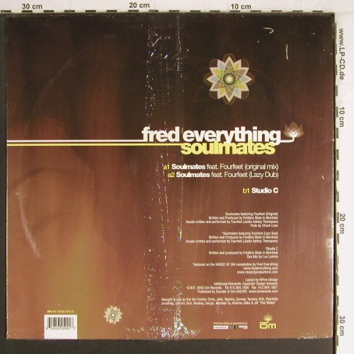 Fred Everything: Soulmates*2 / Studio C, FS-New, OM Rec. (199 SV), , 2005 Typ: 12" Best.-Nr.: Y3844 Preis: 9,00 Euro