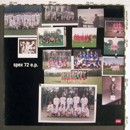 Thomas/Burger & Modernist: Spex72 e.p., C/O Pop (cop04), D, 2006 Typ: 12" Best.-Nr.: Y3928 Preis: 5,00 Euro