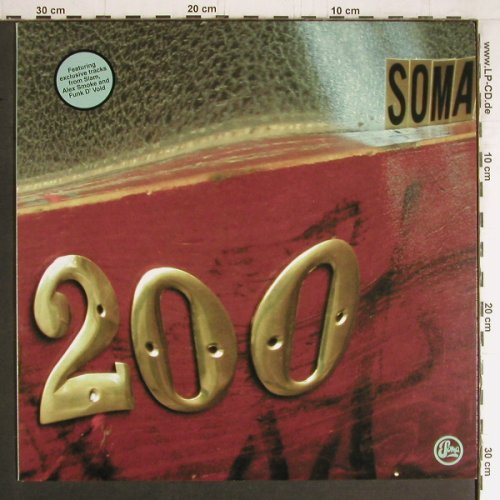 V.A.Soma 200: Slam,Alex Smoke,Funk d'Void, Soma(SOMA200L02), EU, 2006 - 12inch - Y3946 - 5,00 Euro