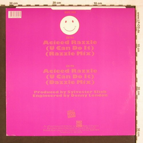 I Big Cee: Acieed Razzle (U Can Do It)*2, Debut (DEBTX 3060), UK, 1988 Typ: 12" Best.-Nr.: Y4389 Preis: 4,00 Euro