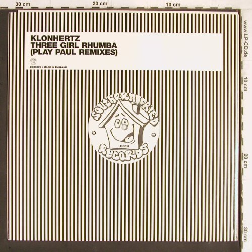 Klonhertz: Three Girl Rhumba,ClubMx/Dub, Southern Fried Rec. (ECB57P1), UK, LC, 2003 Typ: 12" Best.-Nr.: Y5326 Preis: 4,00 Euro