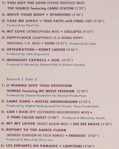 V.A.Thin Ice - The First Step: The Source... Dick, Foc, Telstar(STAR2500), UK, 1991 - 2LP - Y6324 - 9,00 Euro