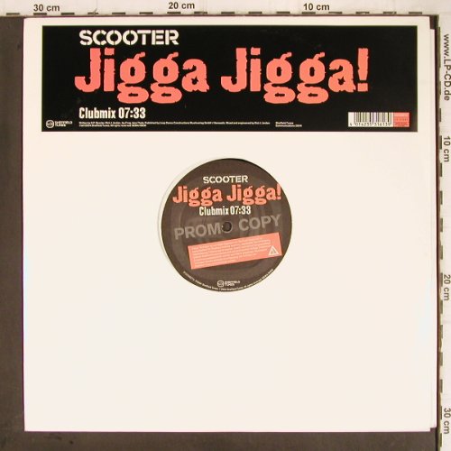 Scooter: Jigga Jigga,ClubMix,Promo,one Sided, Sheffield(0152380STU), D, 2004 - 12inch - Y9136 - 5,00 Euro