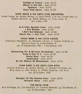 V.A.The Golden Swing Years Vol.1: Delta Four... John Kirby, 15 Tr., Brunswick(87 525), D, 1964 - LP - E4549 - 15,00 Euro