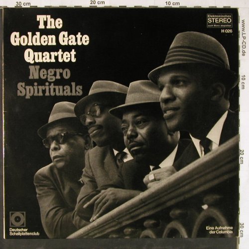Golden Gate Quartet: Negro Spirituals, Deutscher Schallplattenc(H 026), D,  - LP - E4708 - 6,00 Euro