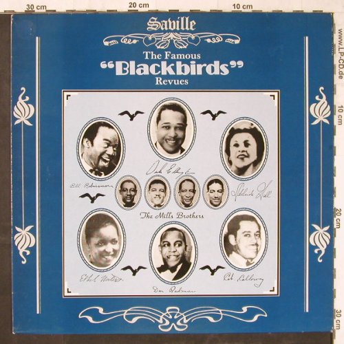 V.A.Tha Famous"Blackbirds"Revues: Plantation...Blackbirds, Saville(SVL 195), UK, 19Tr., 1988 - LP - E5732 - 6,50 Euro