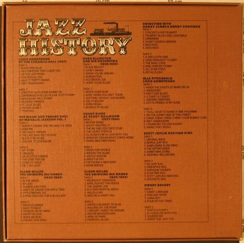 V.A.Jazz History: Box, Jazz-Line(33-101/10), D, 1980 - 10LP - E8441 - 17,50 Euro
