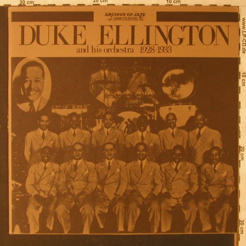 Ellington,Duke & his Orch.: 1928-1933, Ri, ArchiveOfJ(101.571), I, 1971 - LP - F1630 - 6,00 Euro