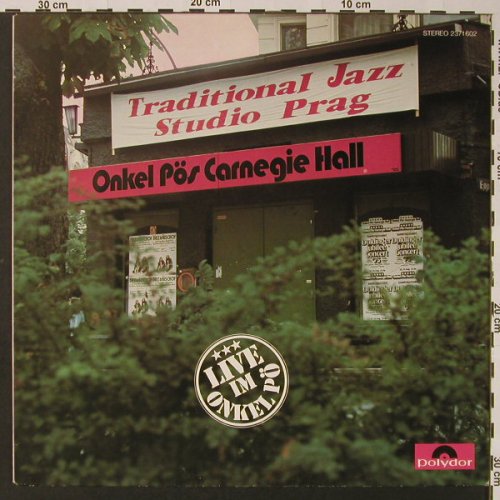 Traditional Jazz Studio Prag: Live Im Onkel Pö, Muster, Polydor(2371 602), D, 1975 - LP - F2761 - 27,50 Euro