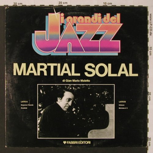 Solal,Martial: Same '70, Ri, Foc, vg+/vg+, I Grandi del Jazz(GDJ 97), I,  - LP - F3726 - 5,00 Euro
