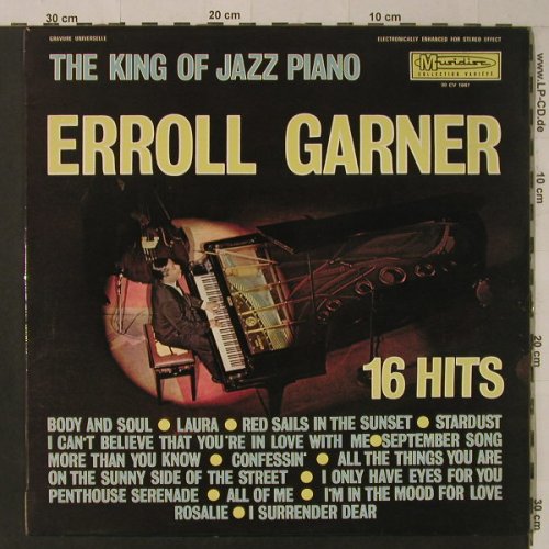 Garner,Erroll: The King Of Jazz Piano-16 Hits, Musidisc(30 CV 1047), F,  - LP - F5339 - 7,50 Euro