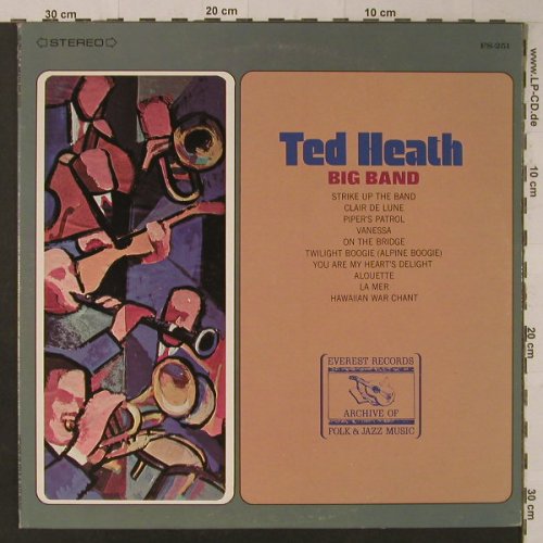 Heath,Ted: Big Band, Everest Records(FS-251), US,  - LP - F5659 - 6,00 Euro
