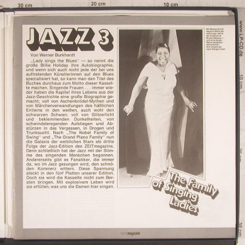 V.A.Zeitmagazin Exklusiv: Jazz 3:The Family of Singing Ladies, CBS(LSP 14 508), NL, Box,  - 5LP - F6322 - 12,50 Euro