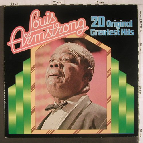 Armstrong,Louis: 20 Original Greatest Hits, Historia(H 771), D, 1980 - LP - F6449 - 4,00 Euro
