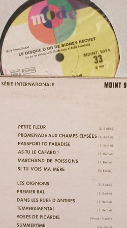 Bechet,Sidney: Le Disque D'Or, m-/vg+, Mode(MDINT 9314), F,  - LP - F9181 - 5,00 Euro