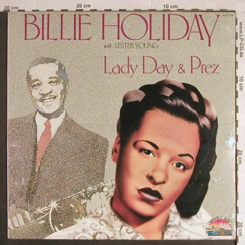 Holiday,Billie  with Lester Young: Lady Day & Prez, FS-New, Giants Of Jazz(LPJT 45), I, 1986 - LP - H1137 - 7,50 Euro