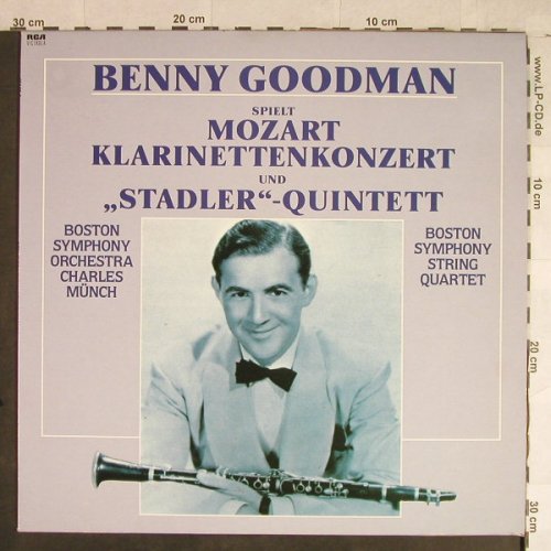 Goodman,Benny: Spielt Mozart '56, Ri, Clöub Ed., RCA(15448-4), D, 1988 - LP - H1404 - 5,00 Euro