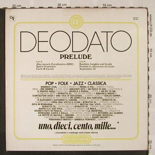 Deodato: Same (prelude), Record Bazaar(RB 264), I, Ri, 1980 - LP - H2654 - 5,00 Euro
