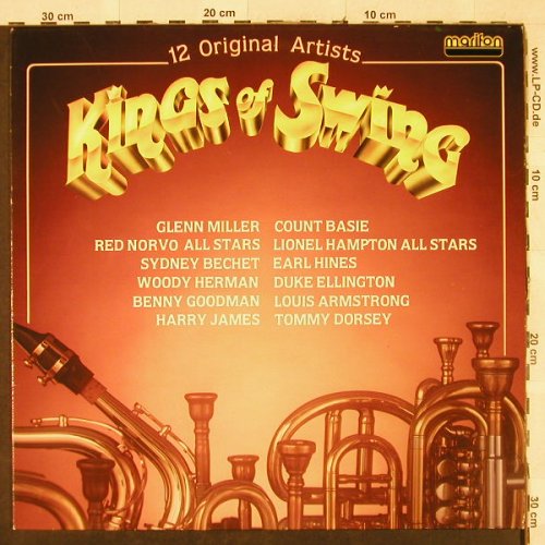V.A.Kings of Swing: Glenn Miller...Tommy Dorsey, Marifon(47 956 XAT), D, 1980 - LP - H3163 - 4,00 Euro