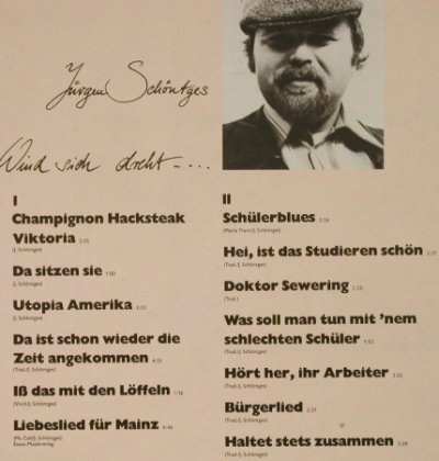 Schöntges,Jürgen: Wenn der Wind sich dreht, vg+/vg+, Philips(6435 110), D, 1981 - LP - H3469 - 4,00 Euro