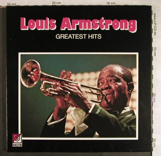 Armstrong,Louis: Greatest Hits, Box, Delta(DK 29016), D,  - 3LP - H526 - 7,50 Euro