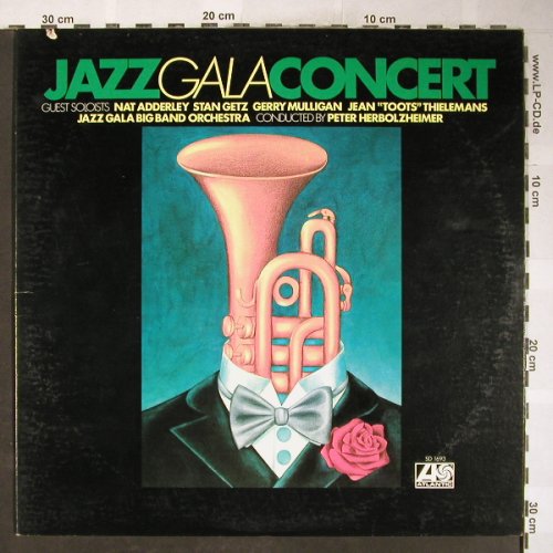 V.A.Jazz Gala Concert: Gerry Mulligan..Peter Herbolzheimer, Atlantic(SD 1693), US, co, 1976 - LP - H6127 - 12,50 Euro