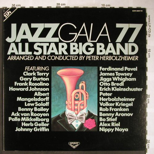 V.A.Jazz Gala 77: All Star Big Band, P.Herbolzheimer, London(GXH 3007/8), J, 1977 - 2LP - H6128 - 20,00 Euro