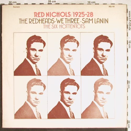 Nichols,Red: 1925-28,The Redheads,We Three.., Fountain(DFJ-110), UK,vg+/vg+,  - 2LP - H6196 - 6,00 Euro