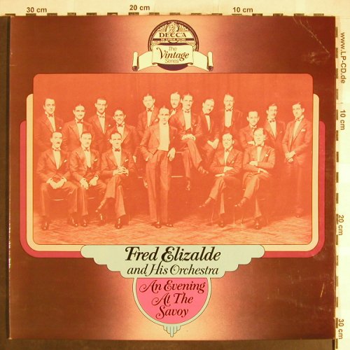 Elizalde,Fred  and his Orchestra: An Evening at the Savoy,Foc, Decca(DDV 5011/12), UK,vg+/vg+,  - 2LP - H6218 - 7,50 Euro