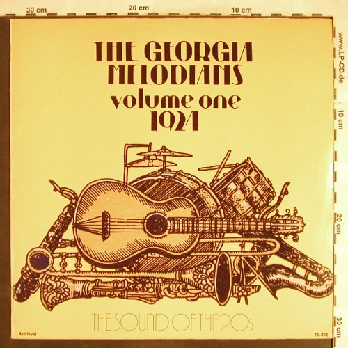 Georgia Melodians: Vol.1 - 1924, Retrieval(FG-402), UK,m-/vg+,  - LP - H6225 - 5,00 Euro