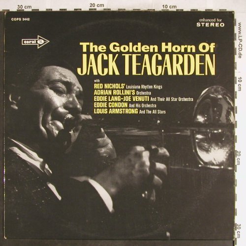 Teagarden,Jack: The Golden Horn Of, m-/vg+, MCA Coral(6.21851 AG), D, Ri,  - LP - H6242 - 5,00 Euro