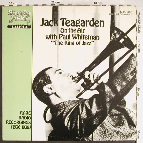 Teagarden,Jack: On the Air, w.Paul Whiteman, Sandy Hook(S.H.2021), US,  - LP - H6248 - 6,00 Euro