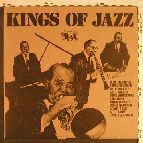 V.A.Kings Of Jazz: Archive of Jazz Vol.3 (1972), Jazz-Line(101.551), I, Ri, 1980 - LP - H6263 - 5,00 Euro
