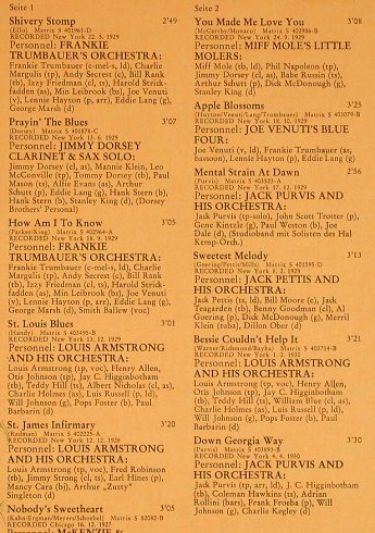 V.A.Odeon Swing Music Vol. 3: Frankie Trumbauer...Jack Purvis, Emi Odeon(054-06 309), D,m-/vg+,  - LP - H6392 - 5,00 Euro